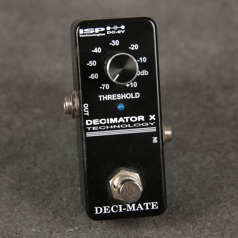 ISP Technologies Decimator Mini Noise Gate Pedal - 2nd Hand ISP Technologies Decimator Mini Noise Gate Pedal - 2nd Hand