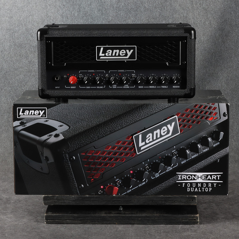 Laney Ironheart Foundry Dualtop Amp Head - 2nd Hand