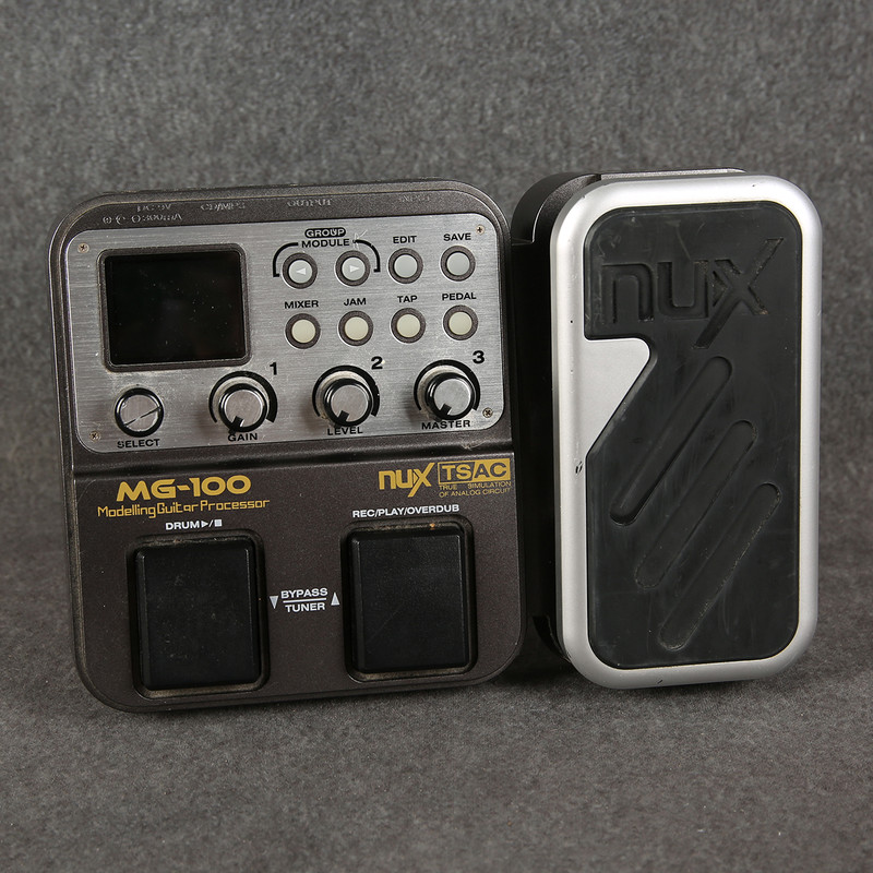 Nux MG-100 Multi Fx Unit - 2nd Hand Nux MG-100 Multi Fx Unit - 2nd Hand