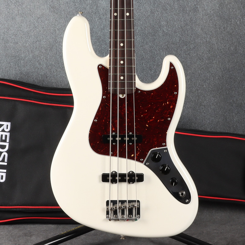 Fender American Performer Jazz Bass - Olympic White - 2nd Hand