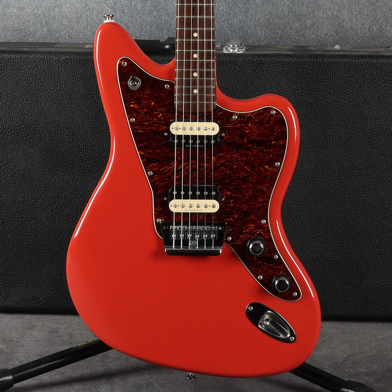 Squier Vintage Modified Jaguar HH - Fiesta Red - 2nd Hand (144397)