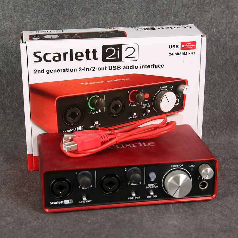 Focusrite 2i2 Gen2 USB Interface - 2nd Hand
