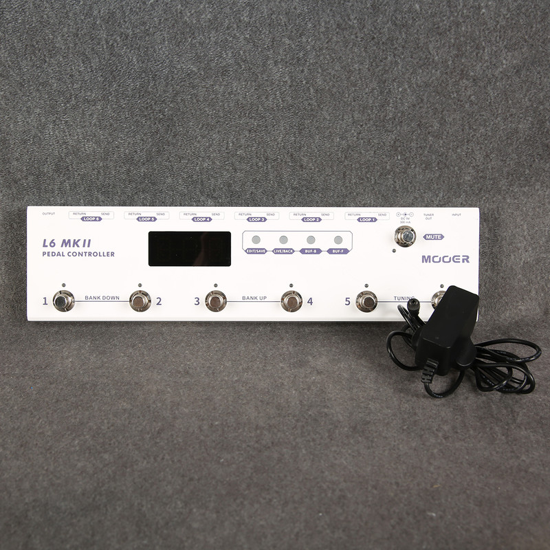 Mooer L6 MKII Pedal Controller & Switcher 2nd Hand | Rich Tone Music