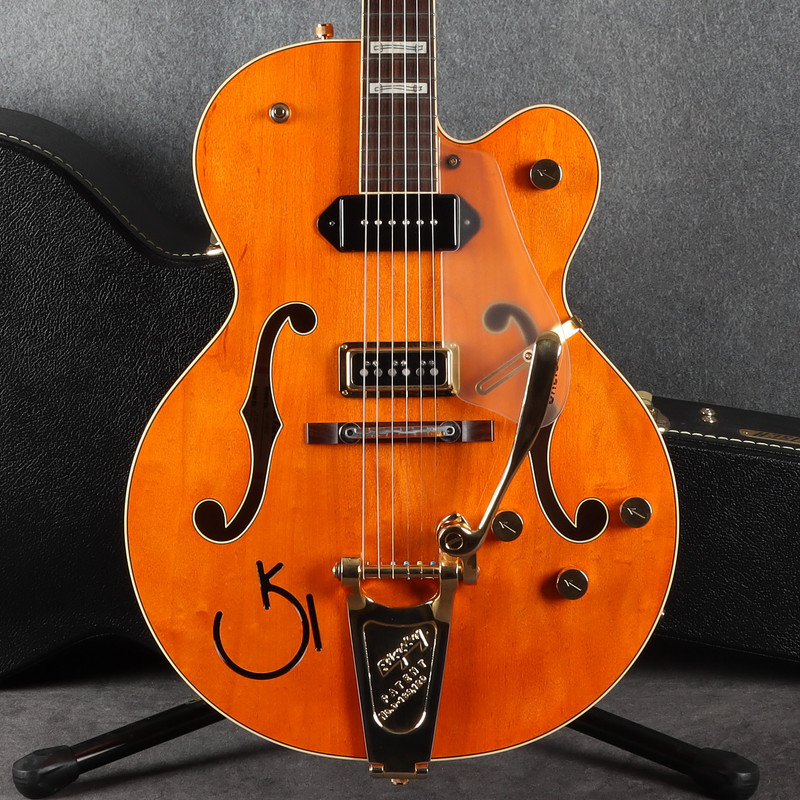Gretsch G6120EC Eddie Cochran Signature - Orange - 2nd Hand (153031) Gretsch G6120EC Eddie Cochran Signature - Orange - 2nd Hand (153031)