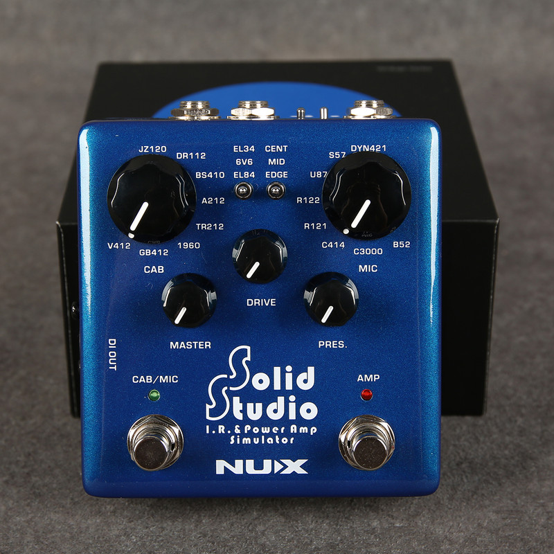 NUX Solid Studio IR & Power Amp Simulator - 2nd Hand (153113)