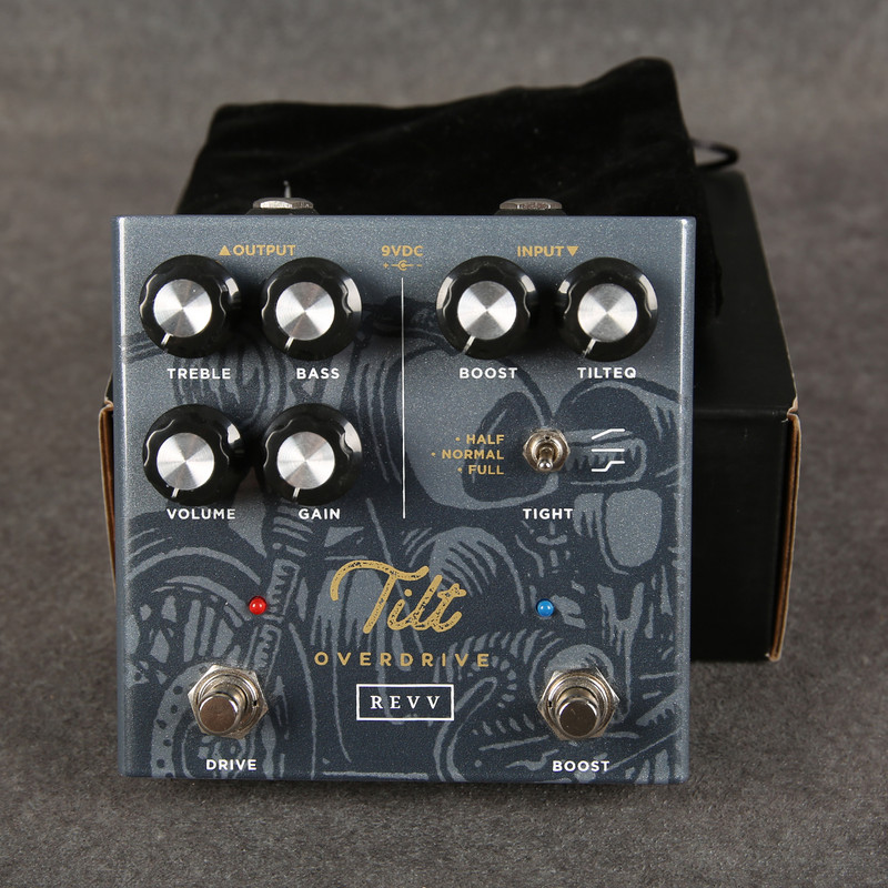 Revv Amps Tilt OD Pedal - 2nd Hand Revv Amps Tilt OD Pedal - 2nd Hand