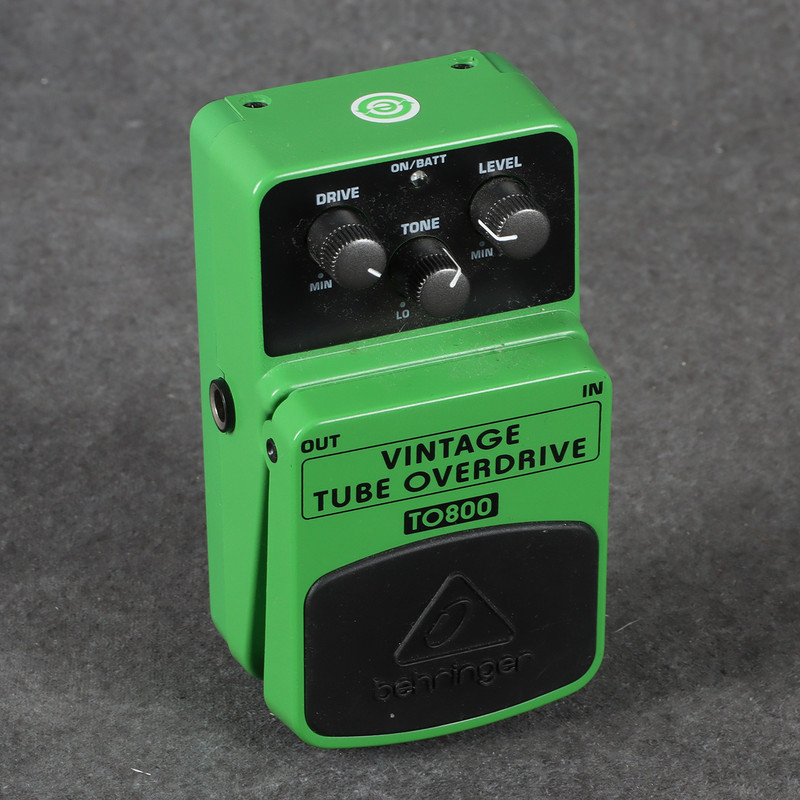 Behringer TO800 Vintage Tube Overdrive - 2nd Hand (153192) Behringer TO800 Vintage Tube Overdrive - 2nd Hand (153192)