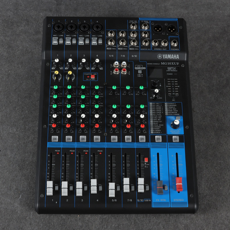 Yamaha MG10XUF Mixer - 2nd Hand Yamaha MG10XUF Mixer - 2nd Hand