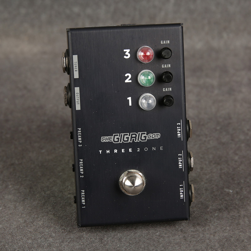 The GigRig Three2One Instrument Switcher - 2nd Hand The GigRig Three2One Instrument Switcher - 2nd Hand