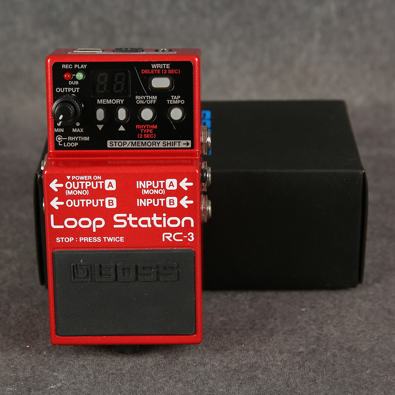 Boss RC-3 - Boxed - 2nd Hand Boss RC-3 - Boxed - 2nd Hand