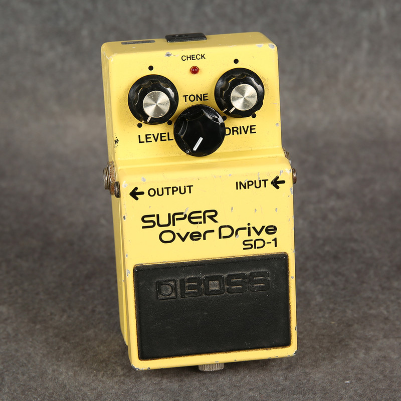 Boss SD-1 Super Overdrive - MIJ - Black Label - 2nd Hand