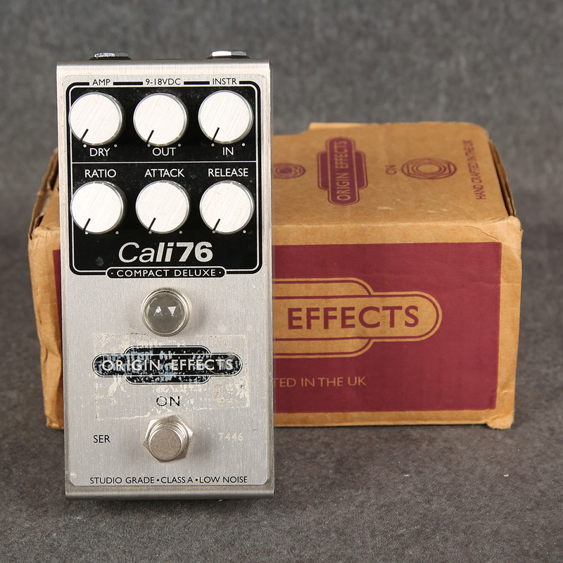 Origin Effects Cali76 Compact Deluxe Compressor Pedal - 2nd Hand