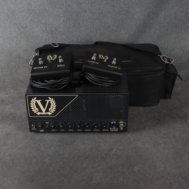 Victory Kraken MkII Lunch Box Amp Head - 2nd Hand Victory Kraken MkII Lunch Box Amp Head - 2nd Hand