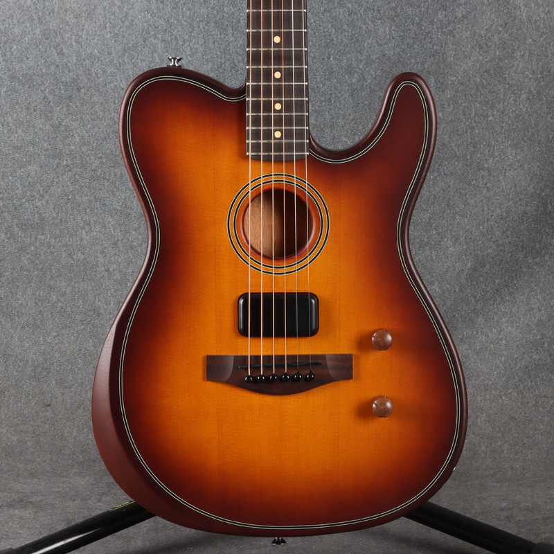 Fender Acoustasonic Standard Telecaster - Honey Burst - 2nd Hand