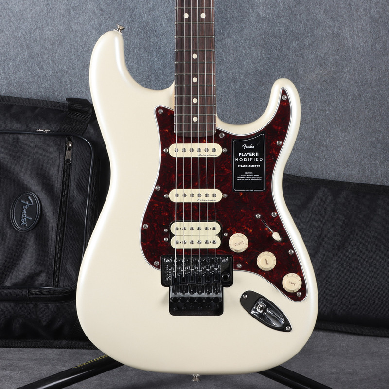 Fender Player II Modified Stratocaster HSS Floyd Rose - Olympic Pearl - 2nd Hand (X1177325)