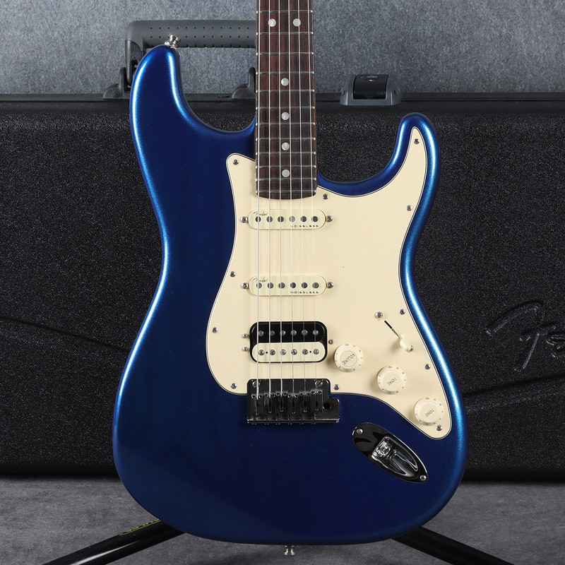 Fender American Ultra Stratocaster HSS - Cobra Blue - 2nd Hand