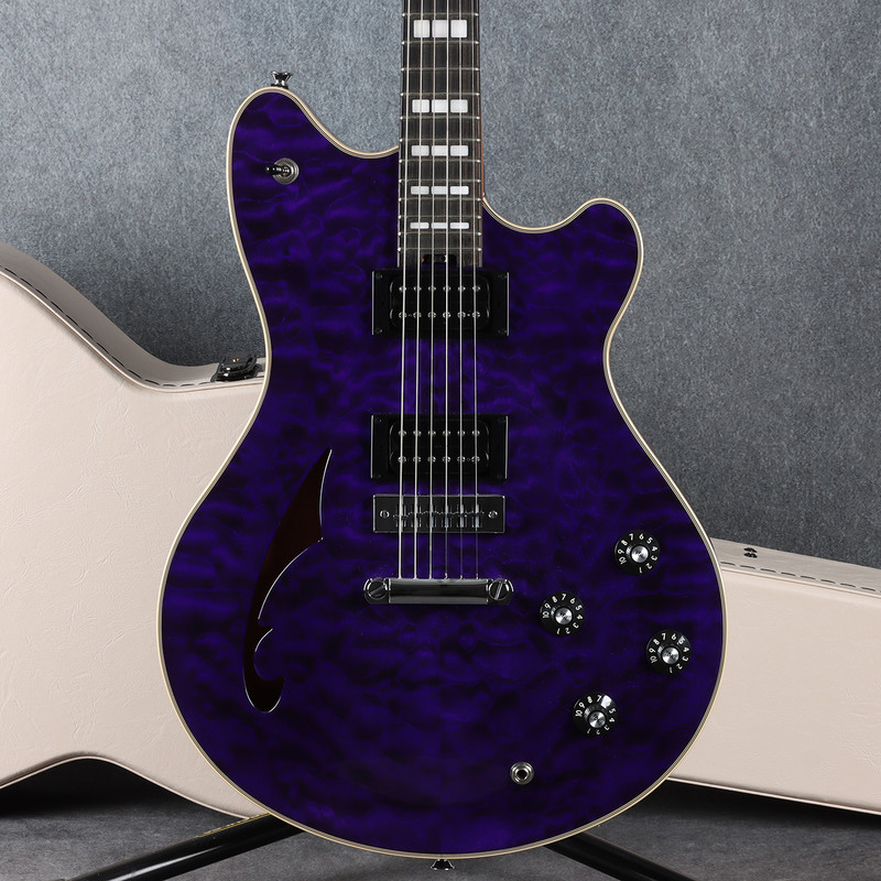 EVH SA-126 Special QM- Transparent Purple - 2nd Hand