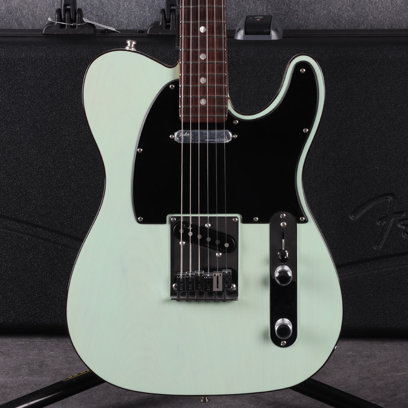 Fender American Ultra Luxe Telecaster - Transparent Surf Green - 2nd Hand