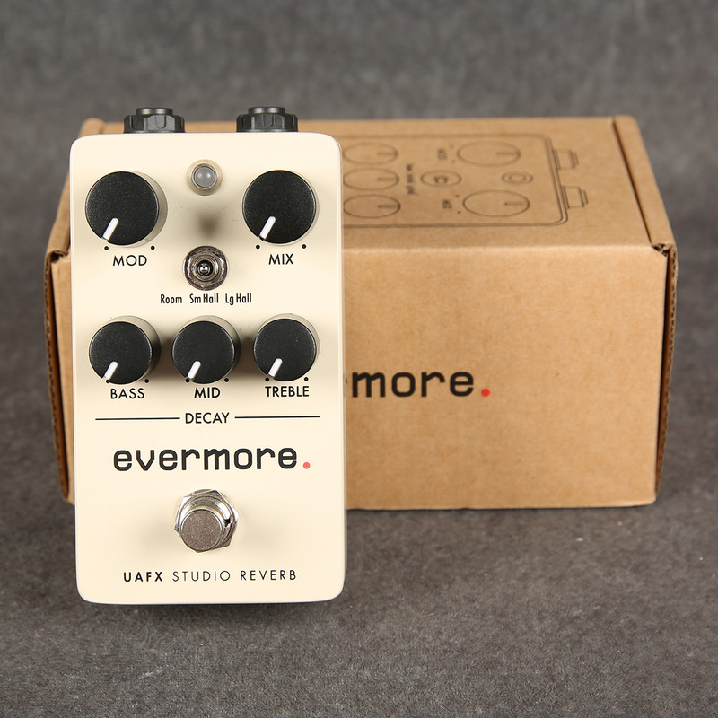 Universal Audio UAFX Evermore Studio Reverb Pedal - 2nd Hand Universal Audio UAFX Evermore Studio Reverb Pedal - 2nd Hand