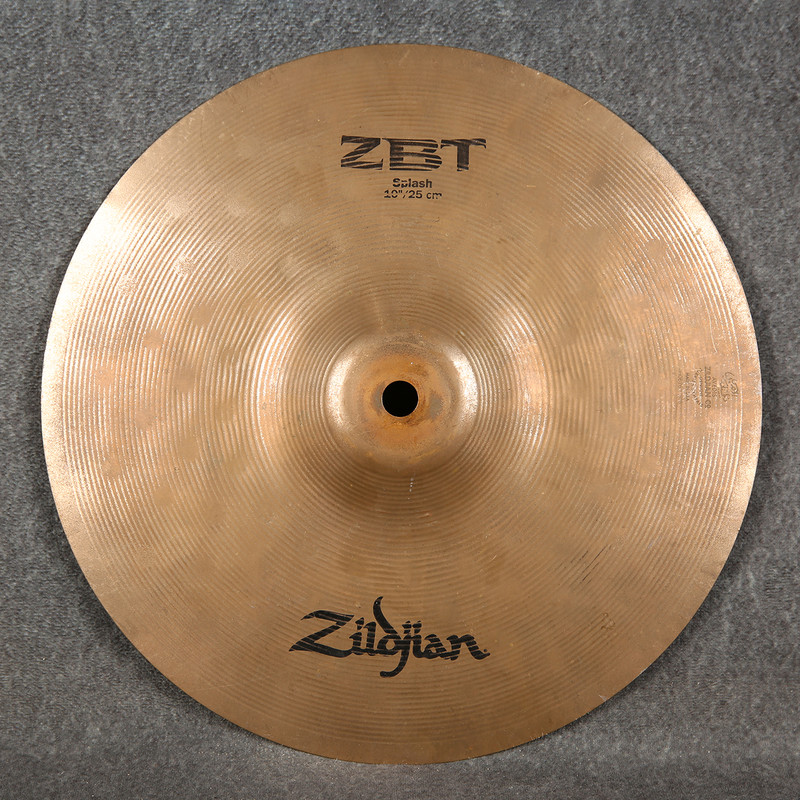 Zildjian ZBT 10 Inch Splash Cymbal - 2nd Hand Zildjian ZBT 10 Inch Splash Cymbal - 2nd Hand