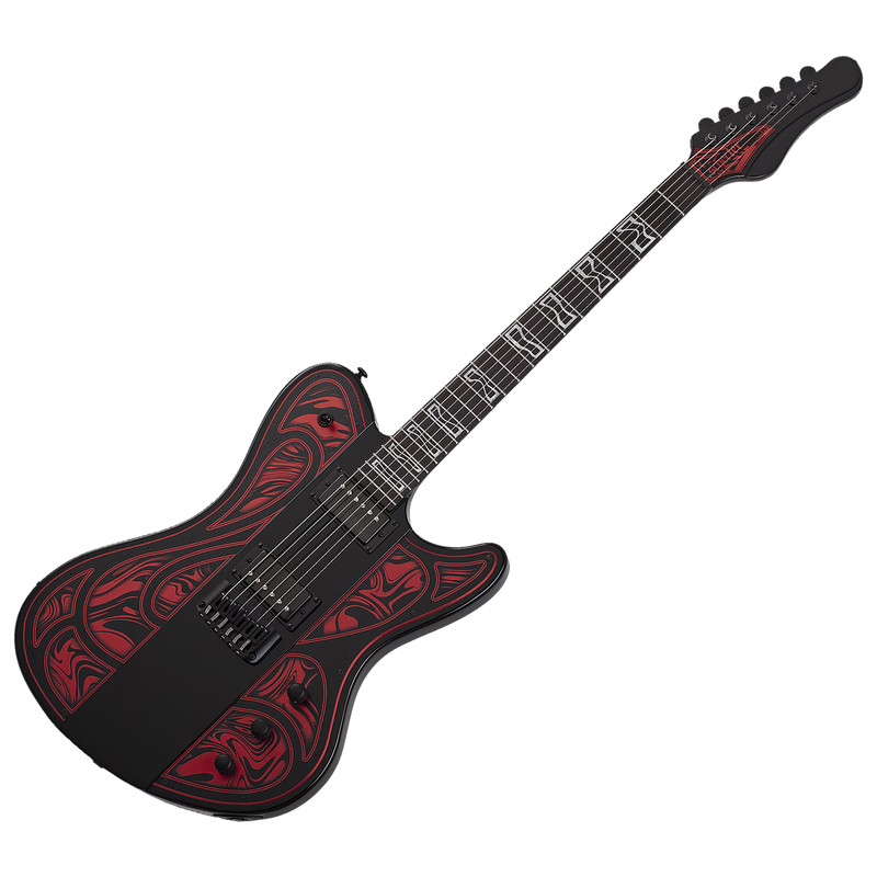Schecter Ultra Przym Mercury Rose - Gloss Black