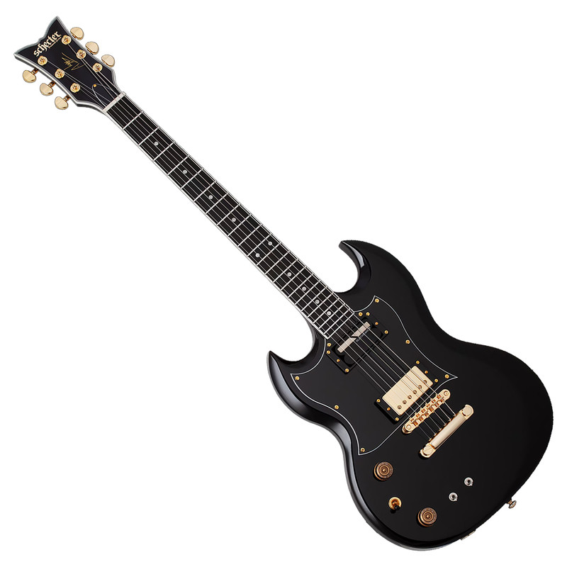 Schecter ZV-H6LLYW66D-S LH - Black