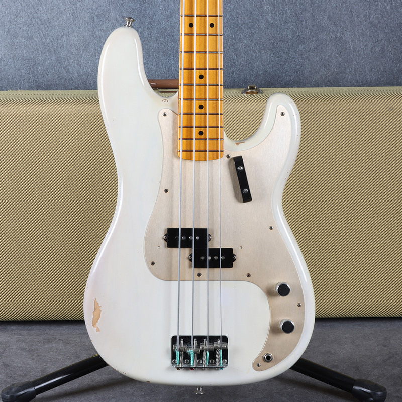 Fender American Vintage 57 Precision Bass - White Blonde - 2nd Hand
