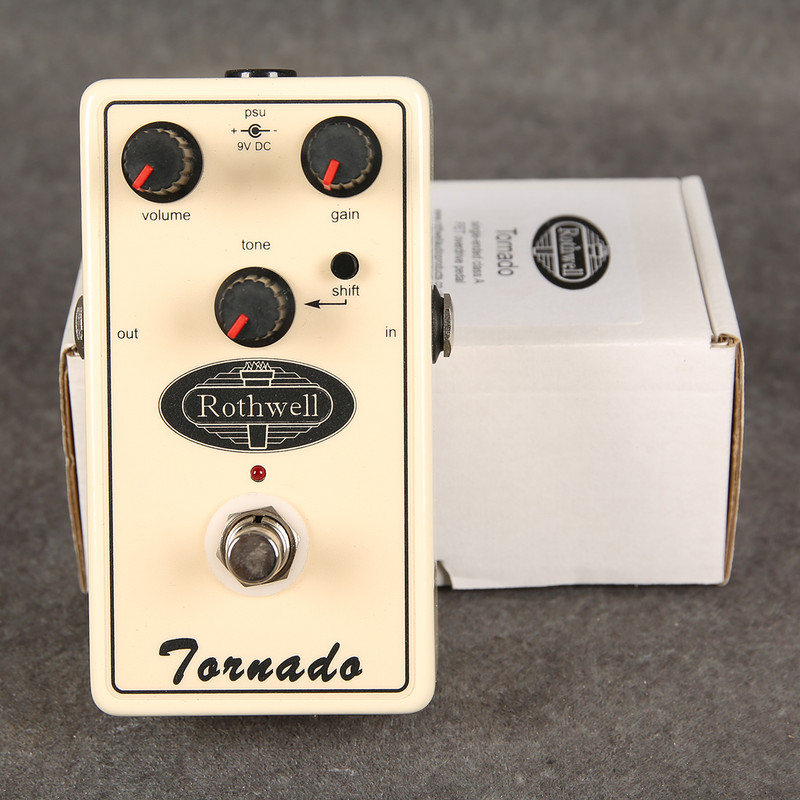 Rothwell Tornado Overdrive Pedal - 2nd Hand