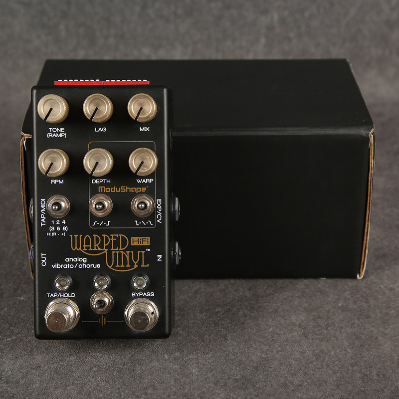 Chase Bliss Warped Vinyl Analog Vibrato/Chorus Pedal - 2nd Hand