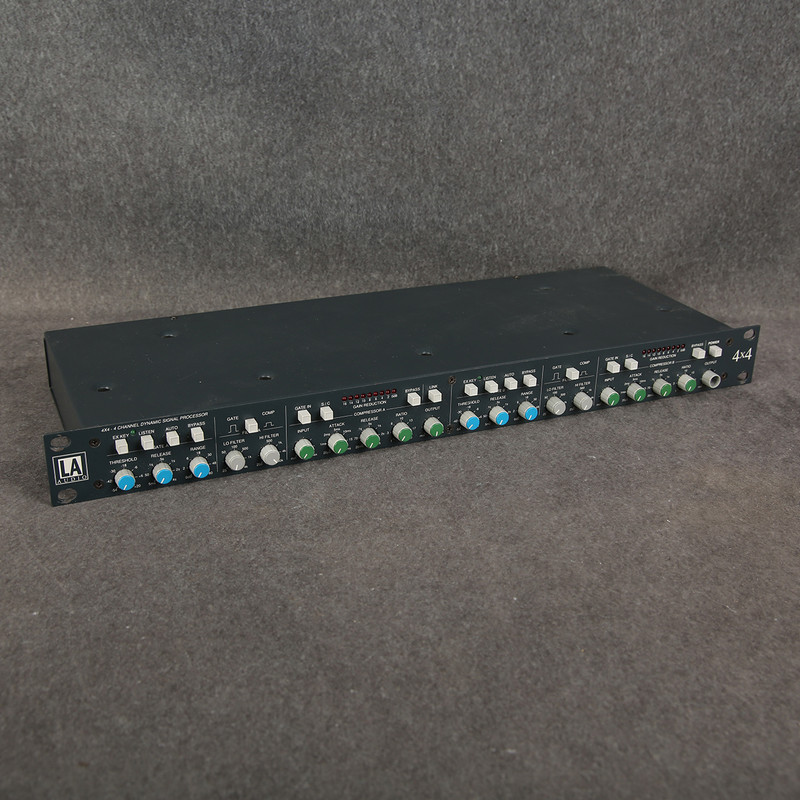 LA Audio 4 x 4 Stereo Compressor/Gate Rack Unit - 2nd Hand (154982)