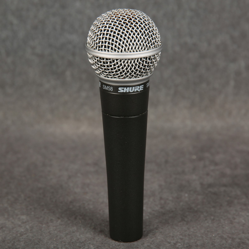 Shure SM58 Dynamic Vocal Microphone - 2nd Hand Shure SM58 Dynamic Vocal Microphone - 2nd Hand