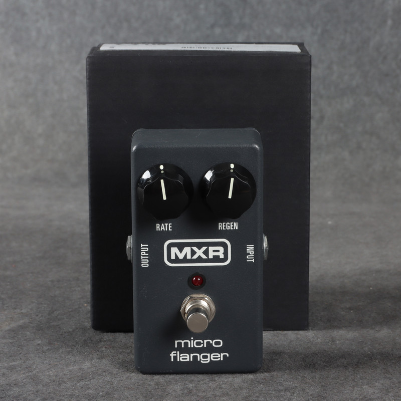MXR M152 Micro Flanger Pedal - 2nd Hand MXR M152 Micro Flanger Pedal - 2nd Hand
