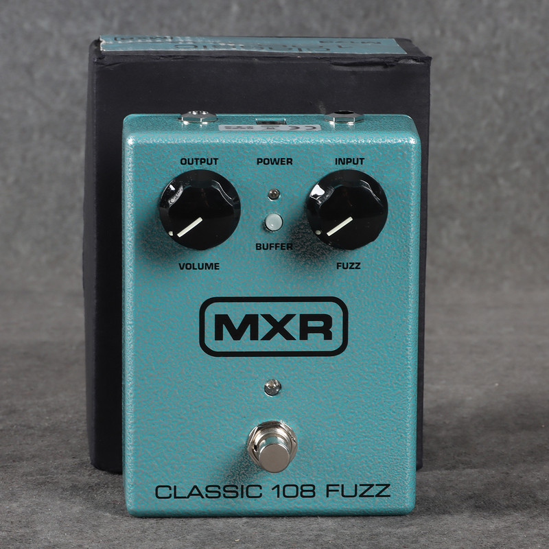 MXR Classic 108 Fuzz Pedal - 2nd Hand MXR Classic 108 Fuzz Pedal - 2nd Hand