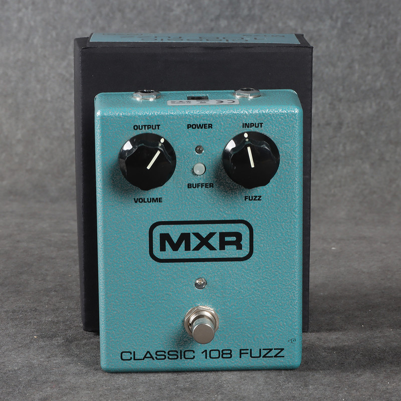 MXR Classic 108 Fuzz FX Pedal - 2nd Hand