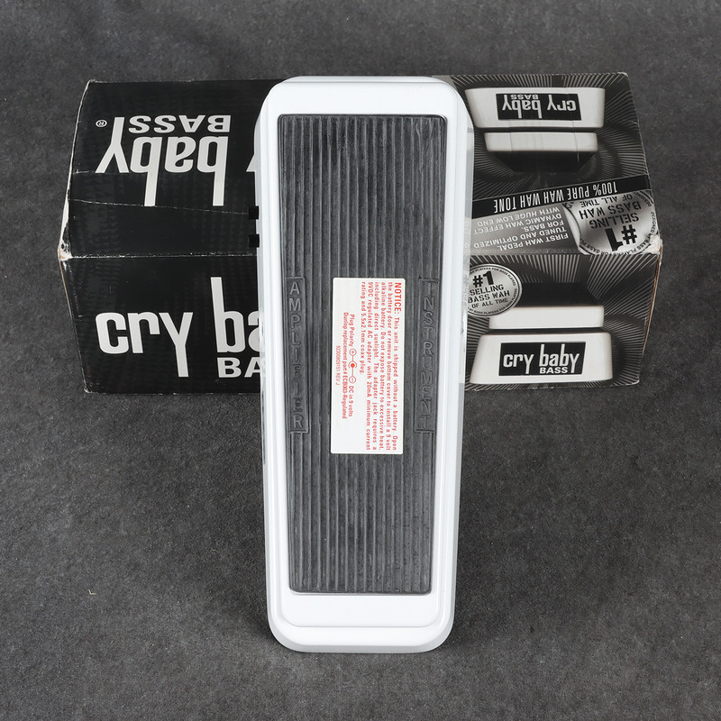 Dunlop Bass Wah - White - 2nd Hand Dunlop Bass Wah - White - 2nd Hand