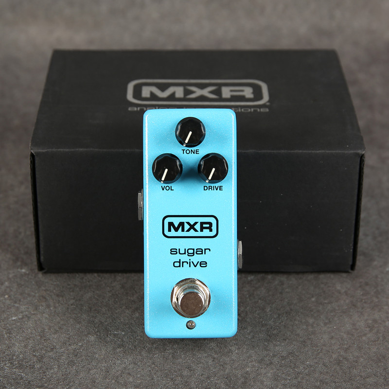 MXR Sugar Drive FX Pedal - Boxed - PSU - 2nd Hand