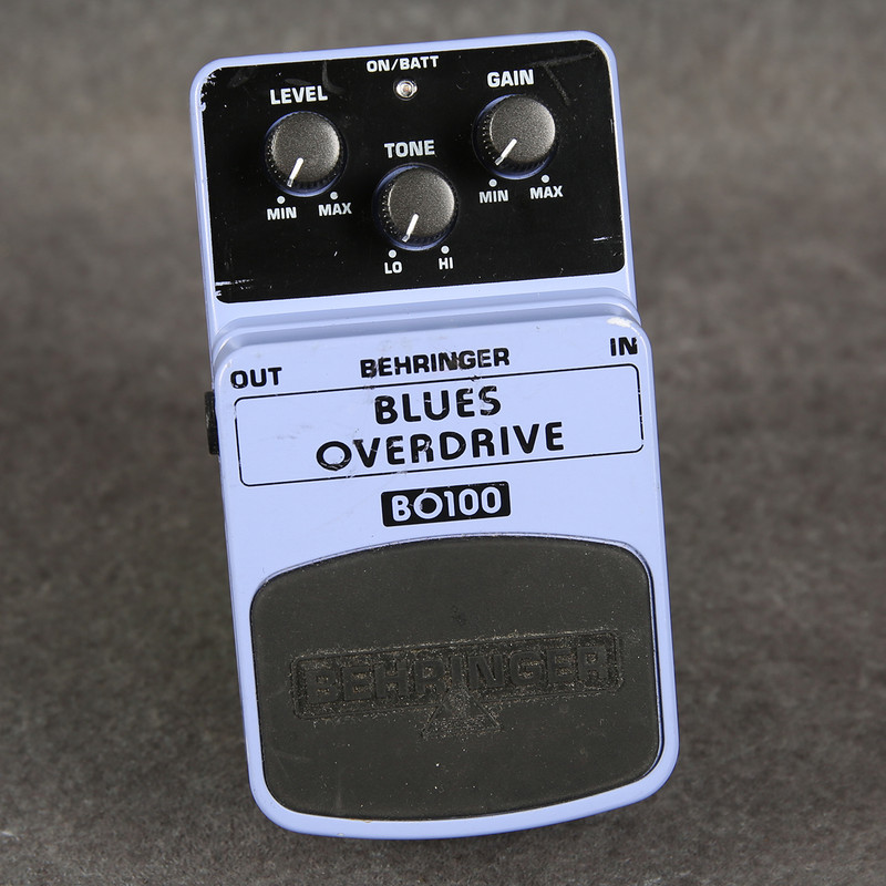 Behringer BO100 Blue Overdrive Pedal - 2nd Hand