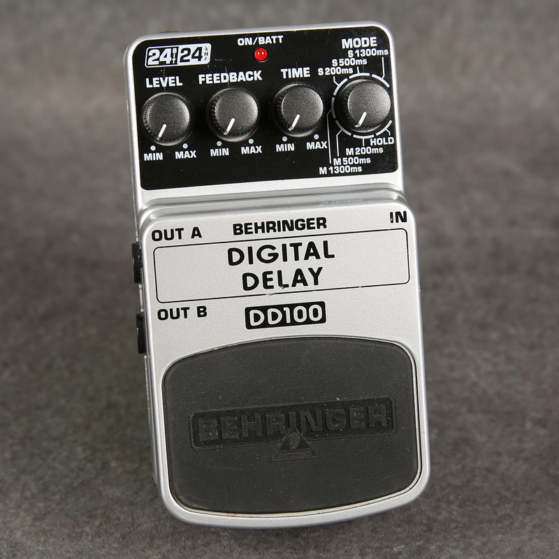 Behringer DD100 Digital Delay Pedal - 2nd Hand