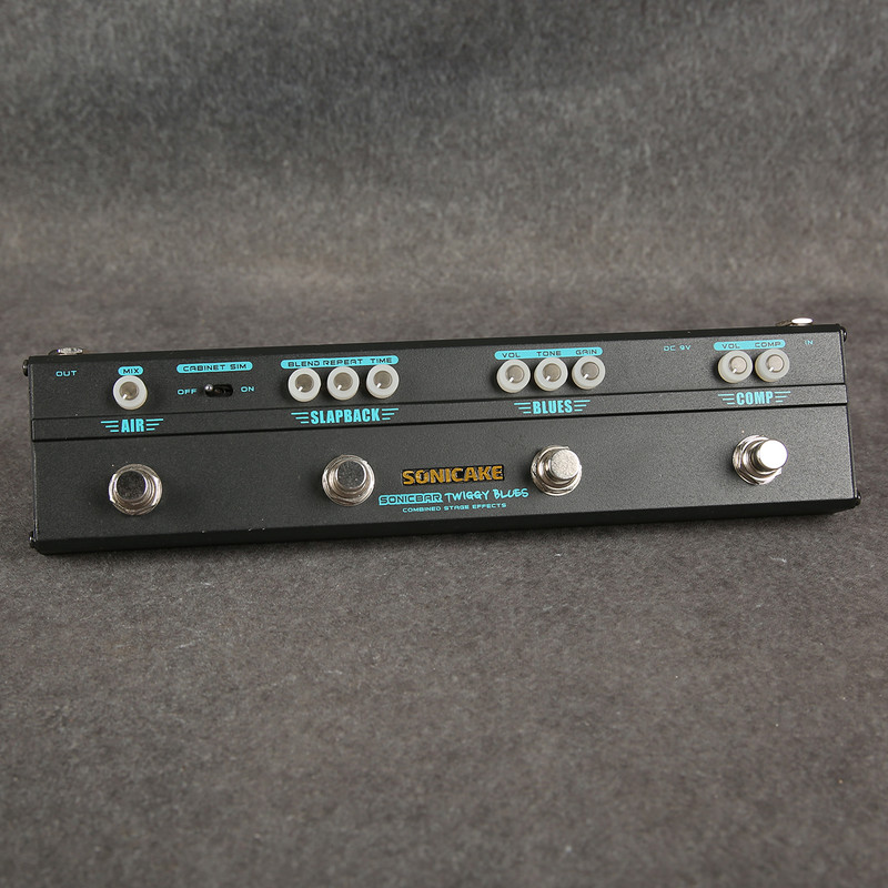 Sonicake Twiggy Blues Multi Effects Pedal - 2nd Hand Sonicake Twiggy Blues Multi Effects Pedal - 2nd Hand