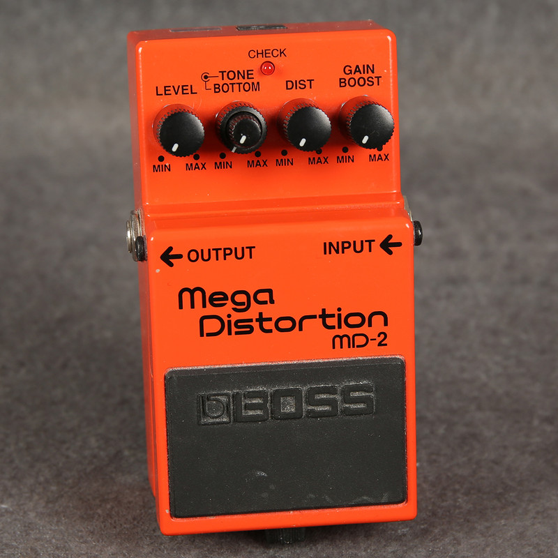 Boss MD-2 Mega Distortion Pedal - 2nd Hand
