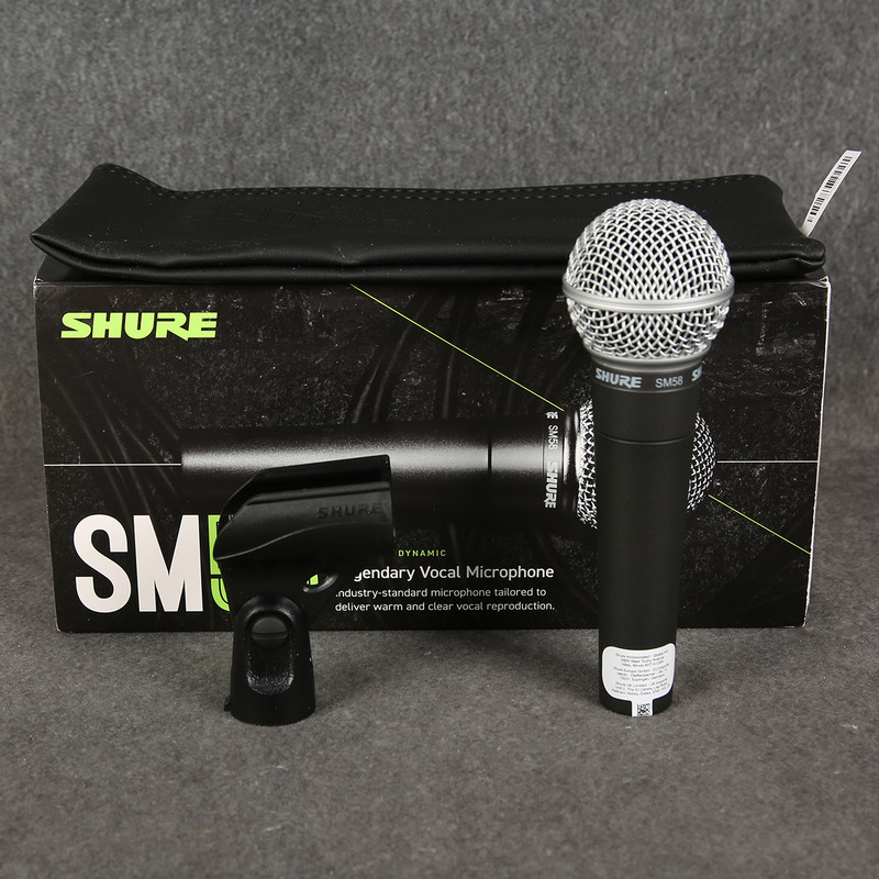 Shure SM58 Dynamic Vocal Microphone - 2nd Hand (155244)