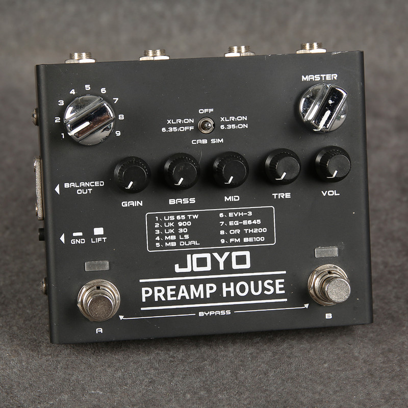 JOYO R-15 Preamp House Amplifier Simulators - 2nd Hand JOYO R-15 Preamp House Amplifier Simulators - 2nd Hand