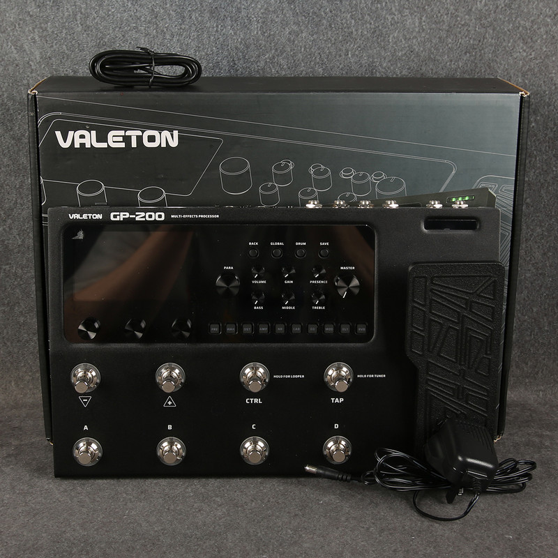 Valeton GP-200 Multi-Effects Processor - 2nd Hand (155312)