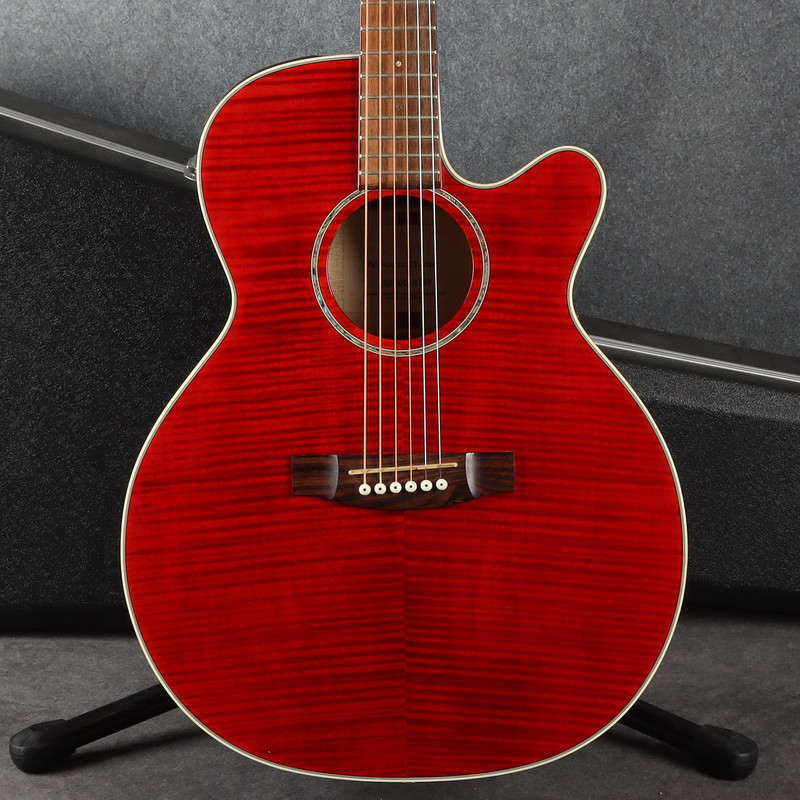 Takamine EG440C-STRY Electro Acoustic - Trans Red - 2nd Hand