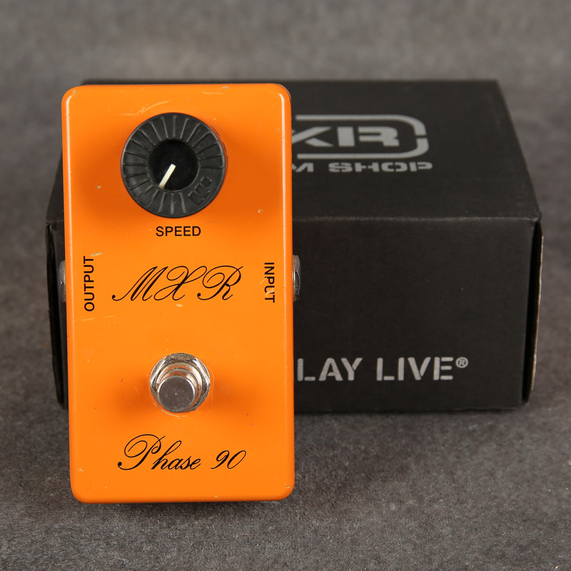 MXR Custom Shop Phase 90 Script - 2nd Hand MXR Custom Shop Phase 90 Script - 2nd Hand