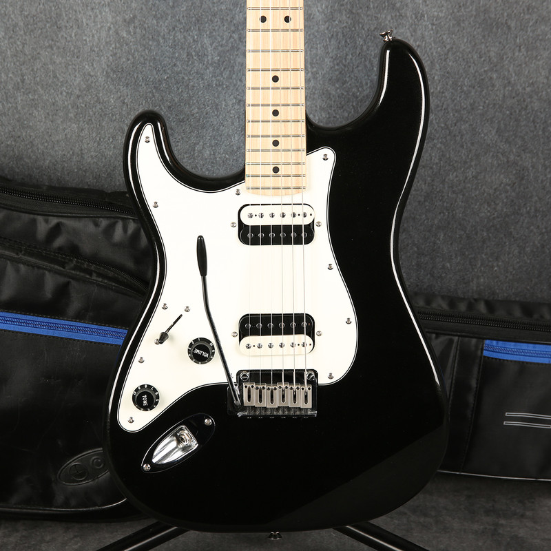 Squier Contemporary Stratocaster HH - Left Handed - Black Metallic - 2nd Hand