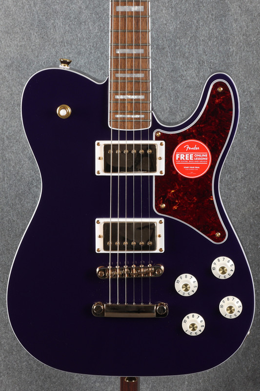 Squier Limited Edition Paranormal Troublemaker Telecaster Deluxe - Purple Metallic - ISSG25005677