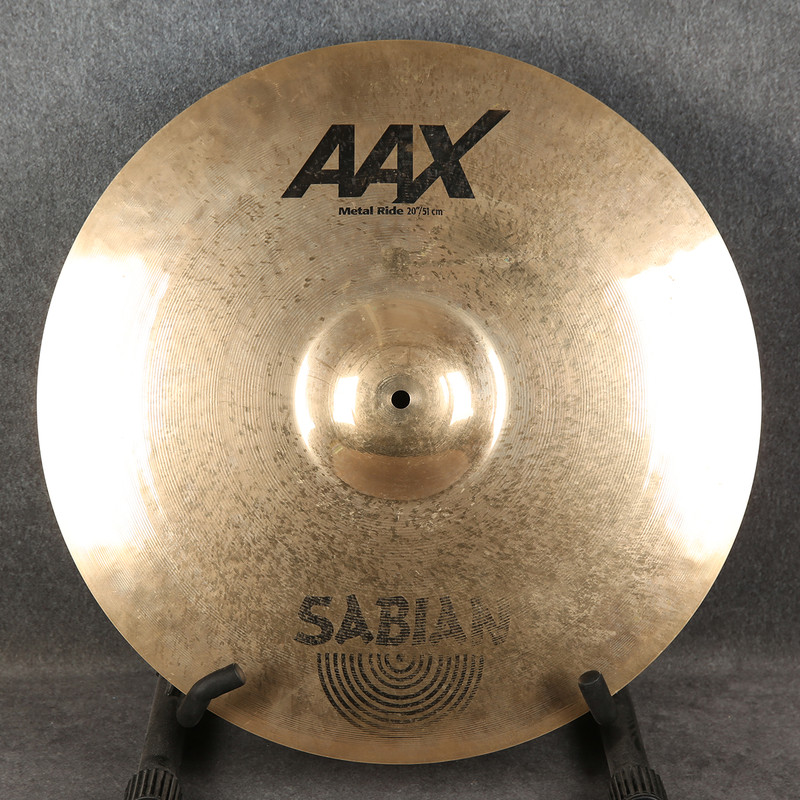 Sabian AAX 20" Metal Ride Cymbal - 2nd Hand Sabian AAX 20" Metal Ride Cymbal - 2nd Hand