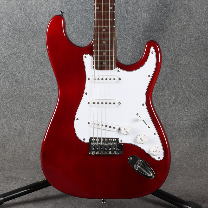 Gear4Music LA Electric Guitar - Wine Red - 2nd Hand