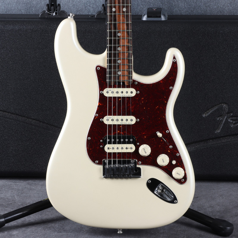 Fender American Elite HSS Stratocaster - Olympic White - 2nd Hand